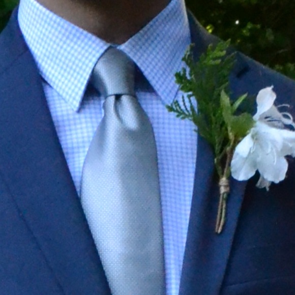 Men’s Calvin Klein Slim Fit Dress Shirt - Picture 2 of 7